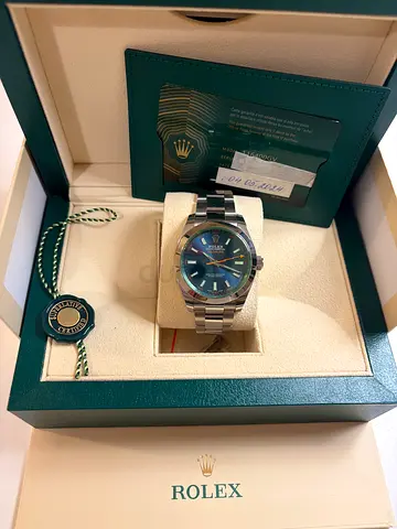 Rolex 116400GV Milgauss Blue Dial