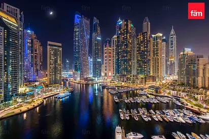 Unfurnished| Full Marina view| Huge Layout