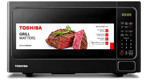 Toshiba 34L Grill Microwave - Excellent Working Condition - 6 Months Old - Available Dec 2026