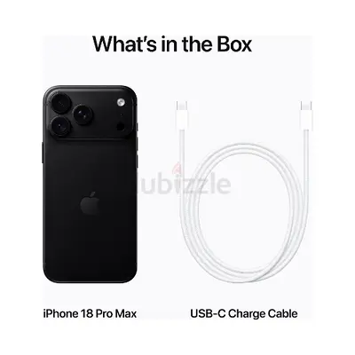 iPhone 18 Pro Max Black 512Gb TDRA