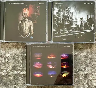 John Foxx 3 CD albums