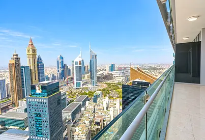 DIFC View | High Floor | Rented