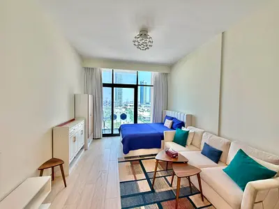 🌆Fully Furnished | STUNNING BURJ KHALIFA VIEW | HUGE CHILLER-FREE STUDIO | All Amenties Are Availa