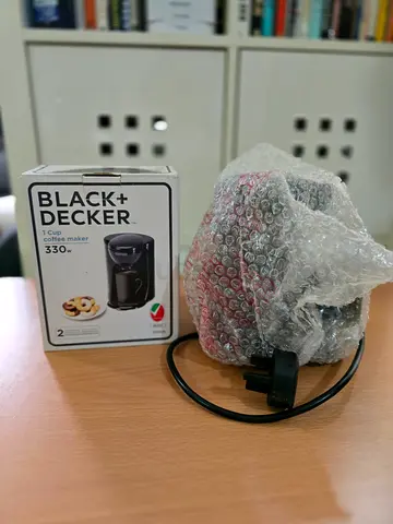 Black + Decker 1 Cup Coffee Maker 330W