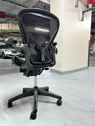 Slightly Used Herman Miller Aeron Classic Office Chair fully loaded