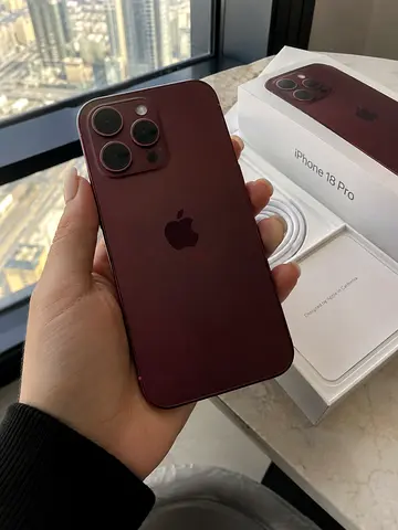 iPhone 18 Pro 256GB — Burgundy — Brand New