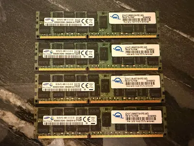 64GB OWC / Samsung DDR3 1866MHz ECC RAM - 4 x 16GB Mac Pro