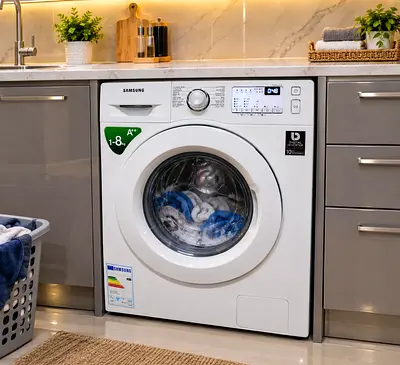 Samsung 8 Kg Digital Inverter Front Load Washing Machine - , Excellent Working Condition