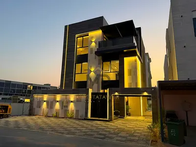 High-end villa in Al Helio 2 | Two floors plus roof + 6 rooms | Offer includes water, electricity, and air conditioning.