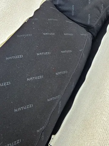 Natuzzi L shape Sofa Beige