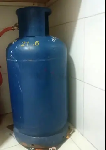 Blue LPG Gas Cylinder - Used (Domestic)