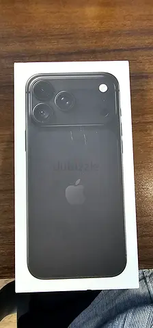 iPhone 18 pro max (boxed) 256- Black, Sealed