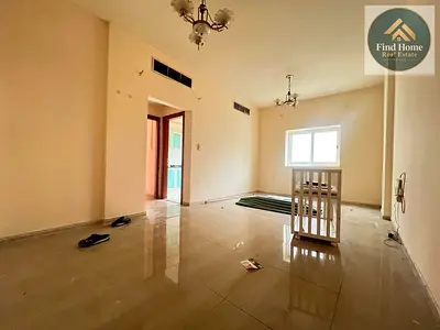 HOT OFFER ! FULLY SPACIOUS 1BHK 2WASHROOMS WITH BALCONY CENTRAL AC NEAT AND CLEAN BUILDING ONLY FOR FAMILY JUST 27K IN AL MAHATAH
