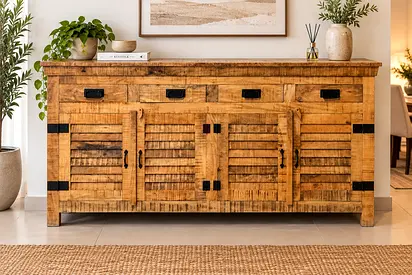 Beautiful Solid Wood Sideboard