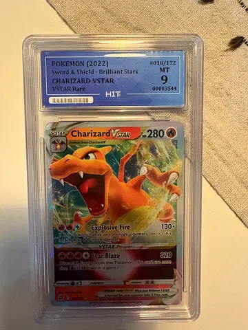 Graded Charizard VSTAR Pokémon Card — PSA/GRADED (Encapsulated)