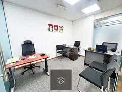FULLY FURNISHED OFFICE FOR RENT – 1 MIN WALK FROM AL QIYADAH METRO