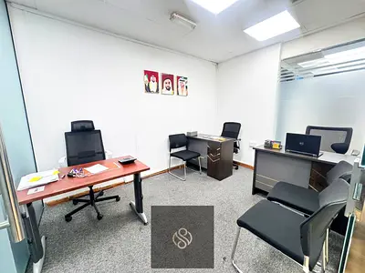 FULLY FURNISHED OFFICE FOR RENT – 1 MIN WALK FROM AL QIYADAH METRO