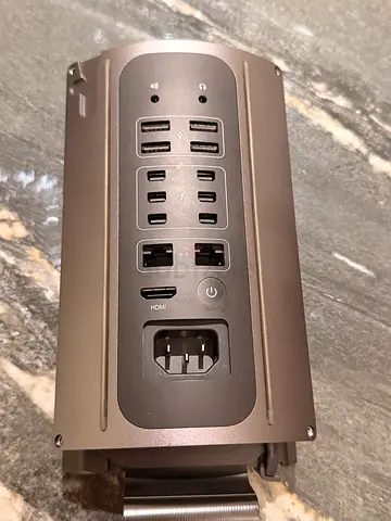 Mac Pro Late 2013 Rear I/O Panel with Power Supply Assembly