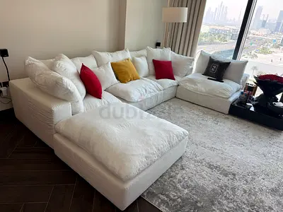 Marina luscious modular sofa with footstool