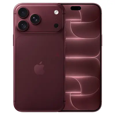 Apple iPhone in Deep Burgundy Finish