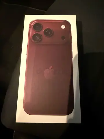 Apple iPhone (sealed box) - Burgundy, unused