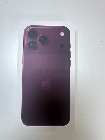 Apple iPhone 18 Pro max (burgundy ) - Unopened Box brand new TDRA