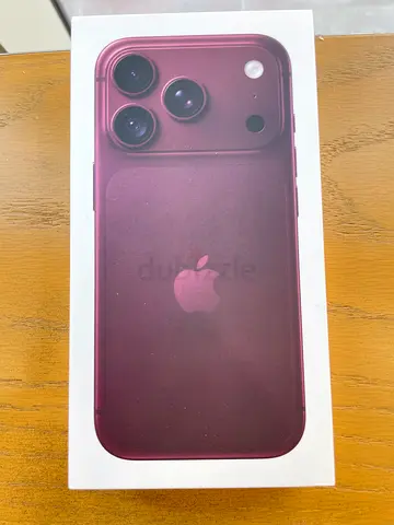 Apple iPhone 18 pro 512 gb (Boxed) - New/Sealed, burgundy FIXED PRICE