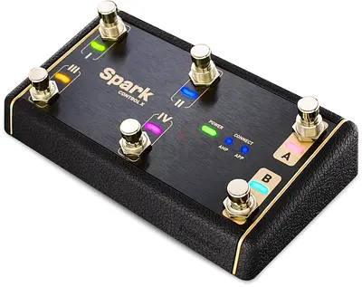 Positive Grid Spark Control X Wireless Pedal Switch for Spark Series Amplifiers Black