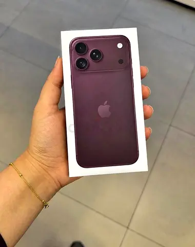 Apple iPhone 18 pro (sealed box) - burgundy, brand new