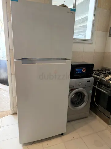 Samsung Bottom Freezer Refrigerator - White, Good Working Condition