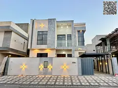 Super-deluxe residential/investment villa in Al Zahia, Ajman – marble façade; freehold ownership 