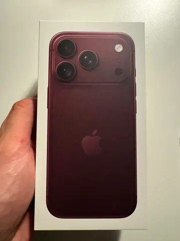 iPhone 18 pro burgundy 256Gb brand new