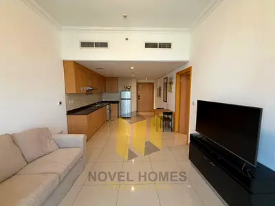 Spacious 1BR+2 Balconies | Open Plan Kitchen