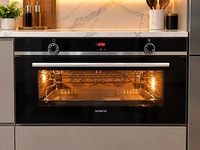 Siemens iQ700 90cm Built-In Electric Oven – Large Format Kitchen Oven