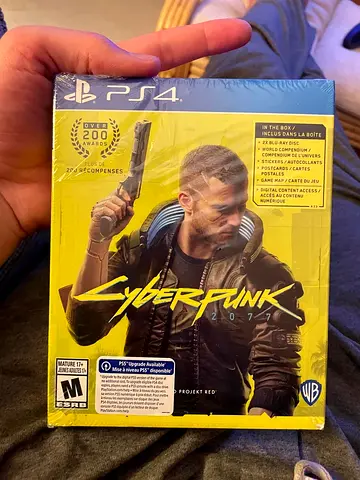 Brand New Sealed Cyberpunk 2077 - PS4 Edition with PS5 downloadable version