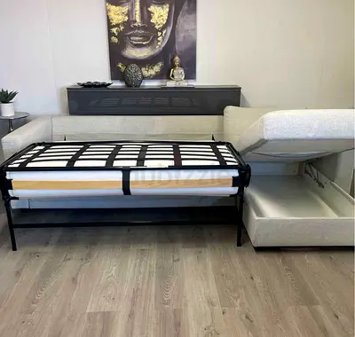 ModernL-Shape Sofa Bed with Storage