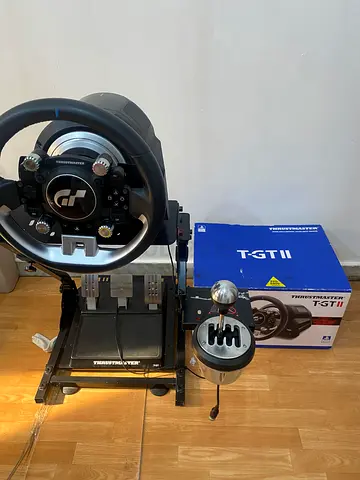 TGT II Racing Wheel with Pedals and Gear Shifter - Full Racing Setup the price is not negotiable