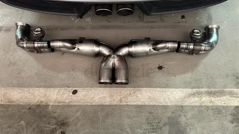 Dundon Motorsports Inconel Megaphone Mini Crack Pipe + Valved Side Muffler Delete