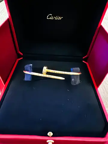 Cartier Juste un Clou Nail Bracelet in Yellow Gold (Pre-owned) size 18, purchased MOE.