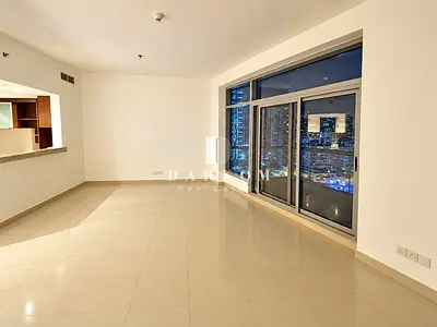 High Floor | Full Marina View | Vacant | 1BR with Balcony