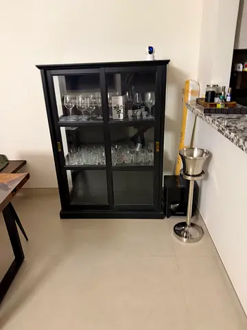 IKEA glass cabinet