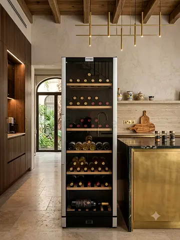 Vestfrost Wine Fridge – 197 Bottle Capacity, Dual Temperature Zones