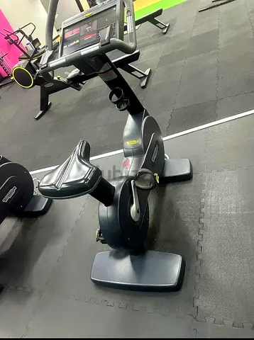 Technogym Stationary Upright Exercise Bike