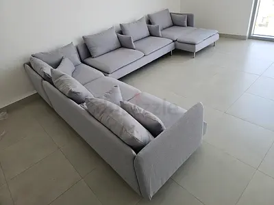 Ikea soderhamn u shape sofa