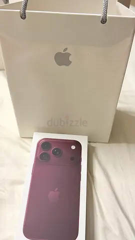 Apple iPhone 18 Pro (burgundy) - Sealed Box with Apple Bag