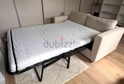 IKEA vimle Two Seater Sofa Bed Beige