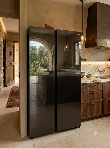 Samsung RS62R5001B4 Side-by-Side Refrigerator – 680L Black | Delivery + Warranty