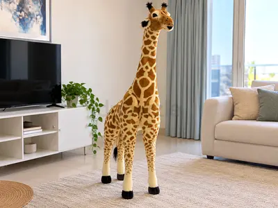 Melissa & Doug Giant Plush Giraffe – Over 4ft Tall