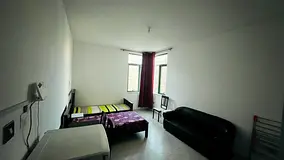 Fully furnished and spacious room available on Hamdan Street for Indians