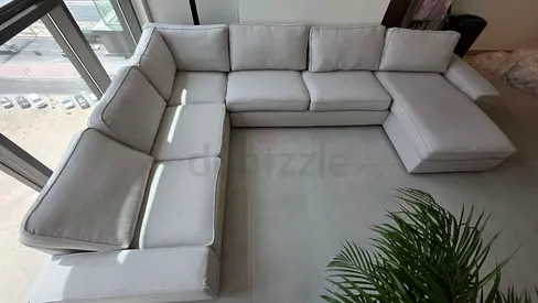Almost brand new Condition Ikea Kivik U Shape Sofa Beige